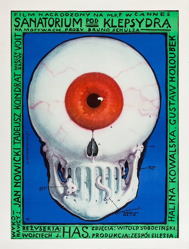 Das Sanatorium zur Todesanzeige - Plakate