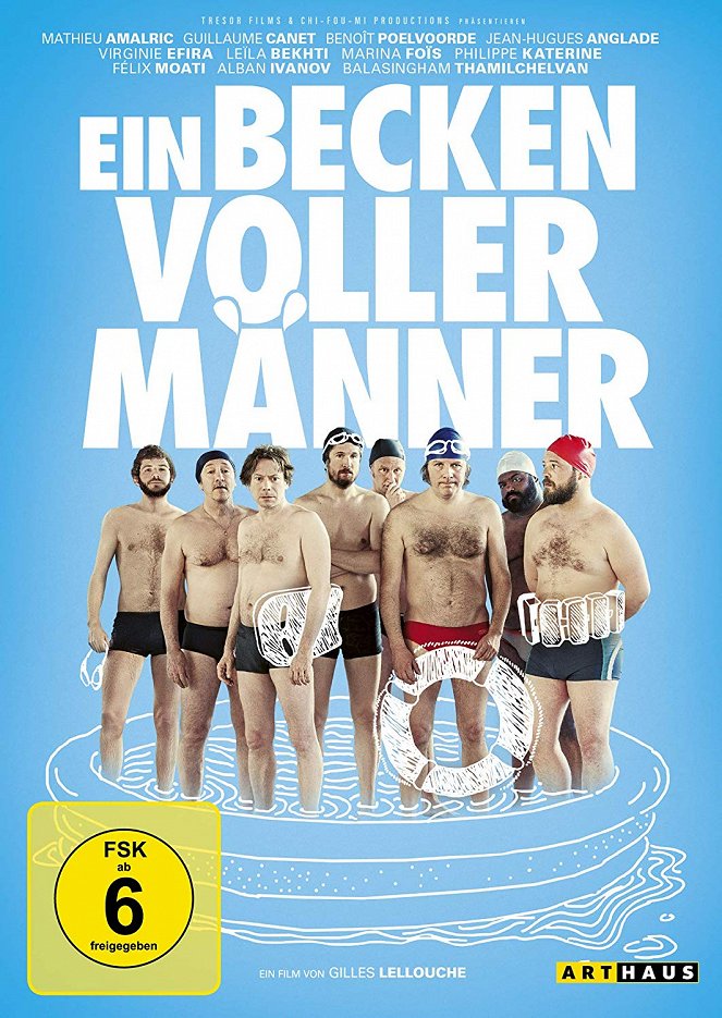 Ein Becken voller Männer - Plakate