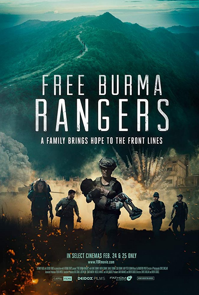 Free Burma Rangers - Julisteet