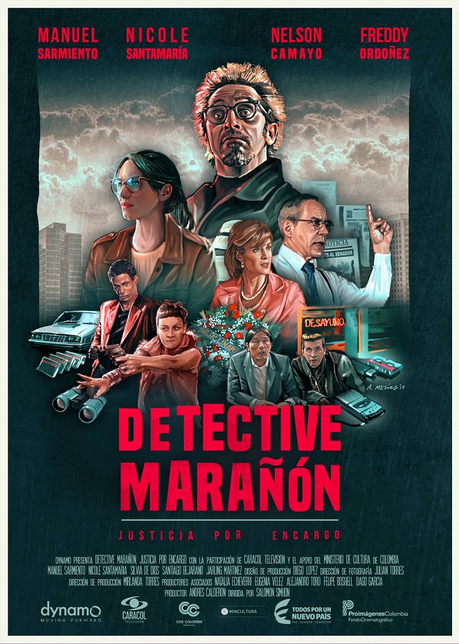 Detective Marañón - Cartazes