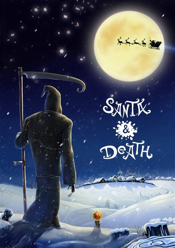 Santa and Death - Posters