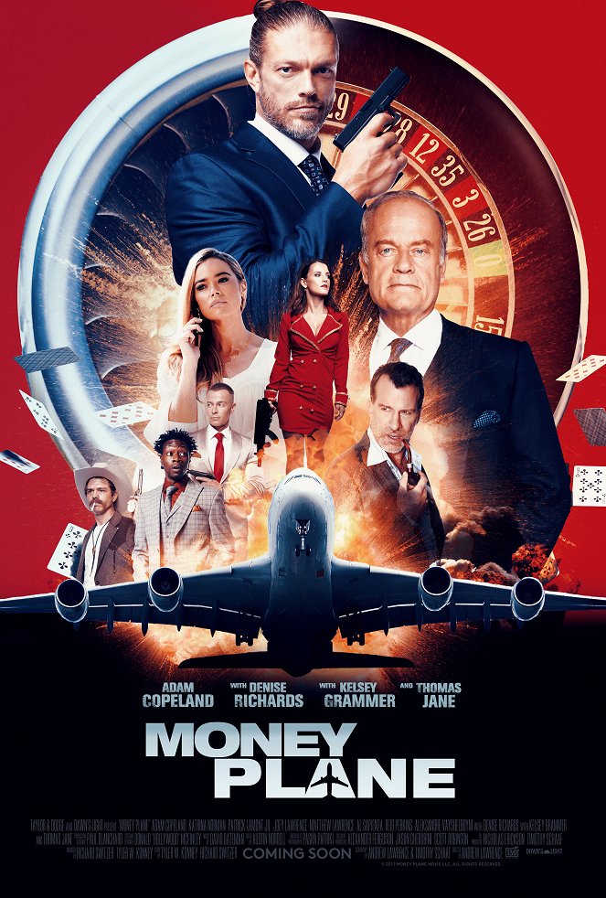 El avión del dinero - Carteles