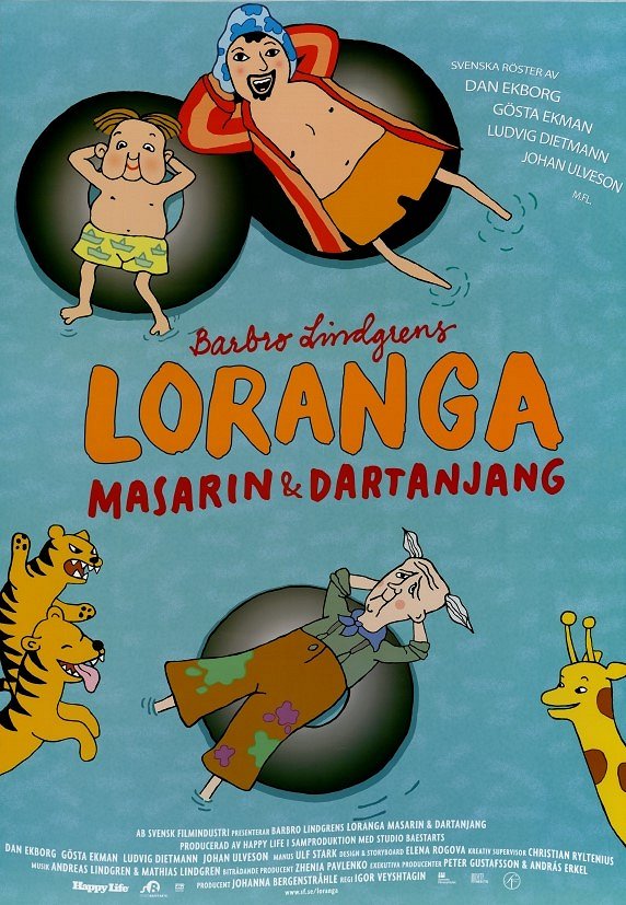 Loranga, Masarin & Dartanjang - Affiches