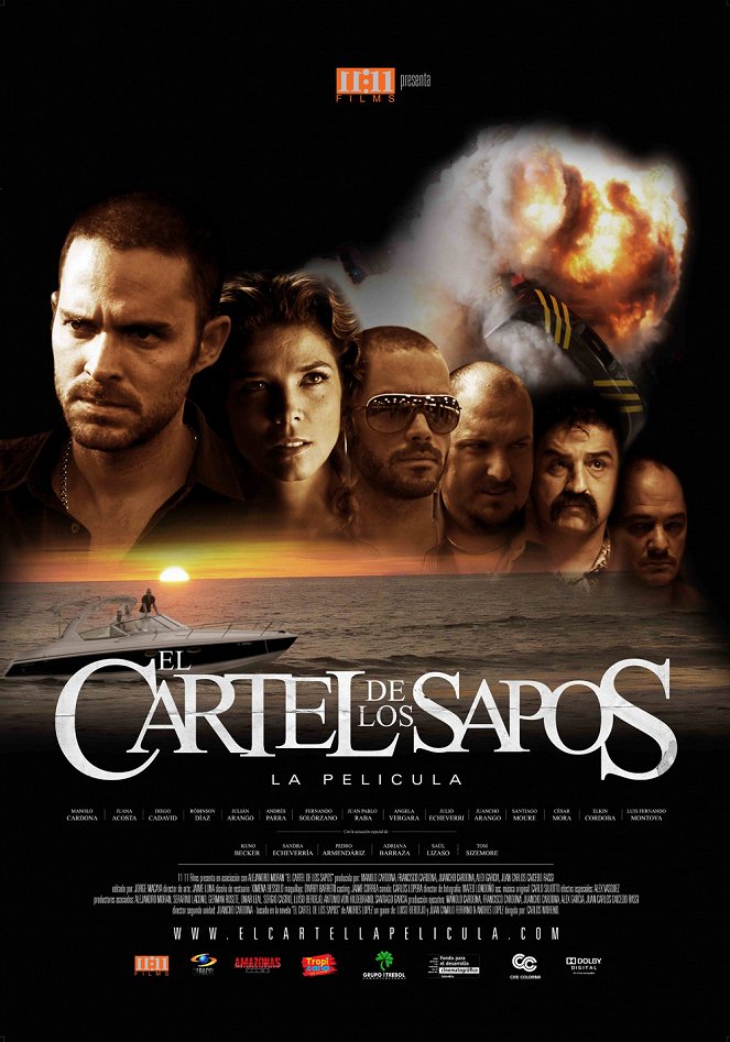 El cartel de los sapos - Cartazes