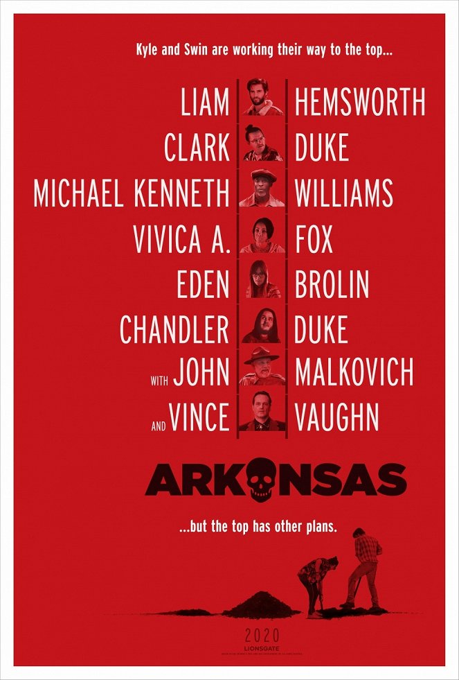 Arkansas - Rei do Crime - Cartazes