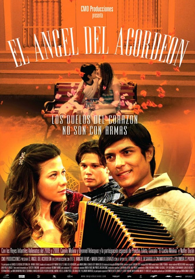 El ángel del acordeon - Plakate