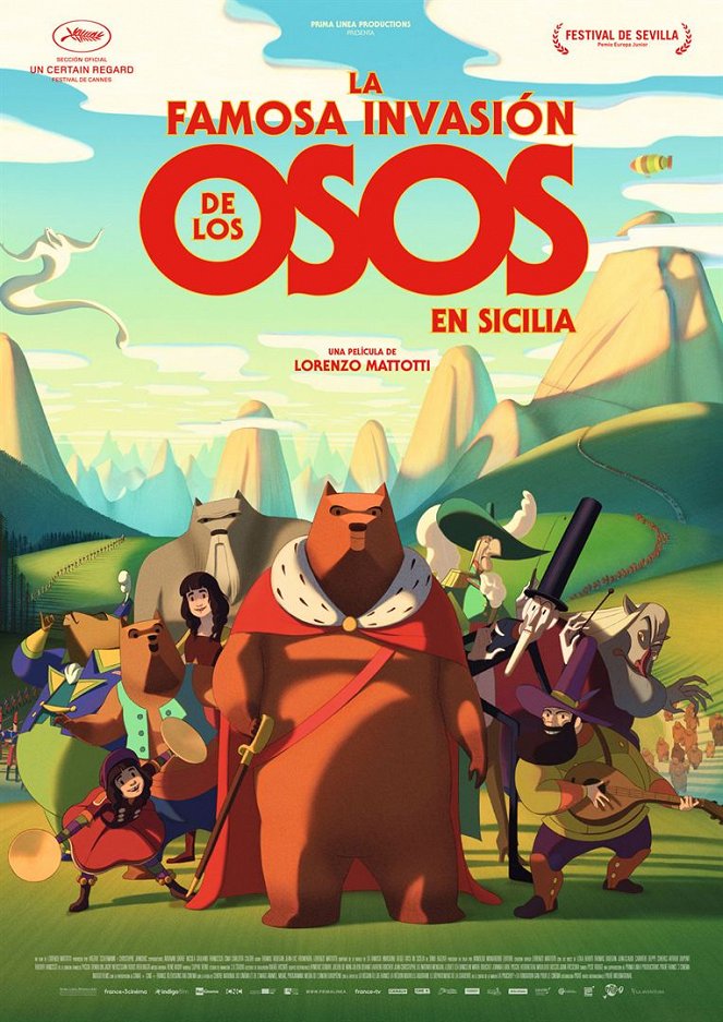 La famosa invasión de los osos en Sicilia - Carteles