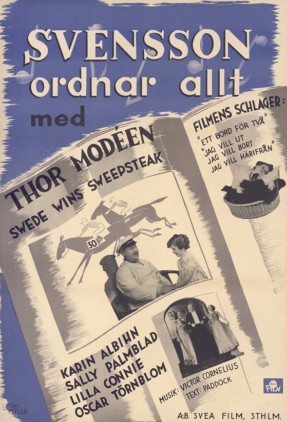 Svensson ordnar allt! - Posters
