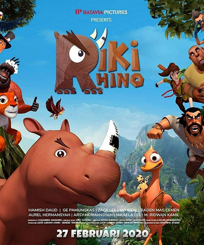 Riki Rhino - Plakate