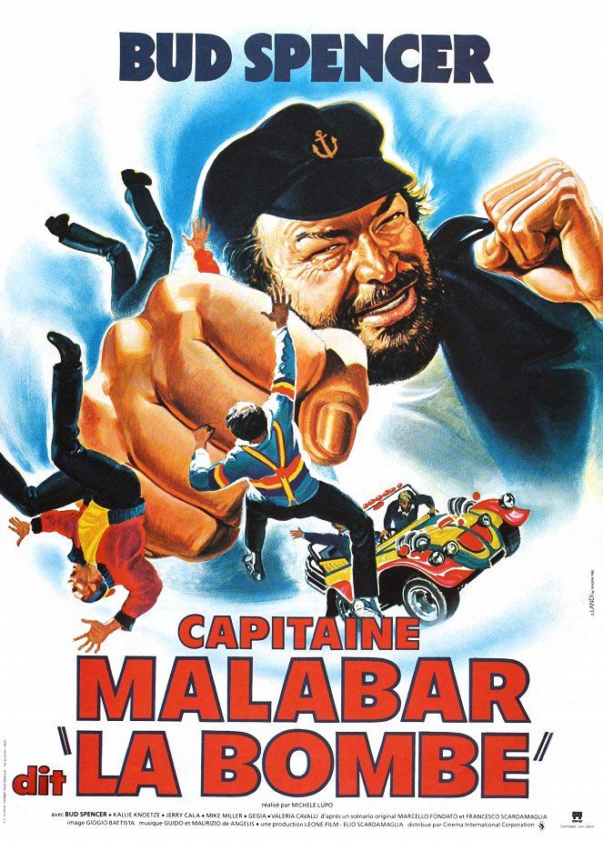 Capitaine Malabar dit La bombe - Affiches