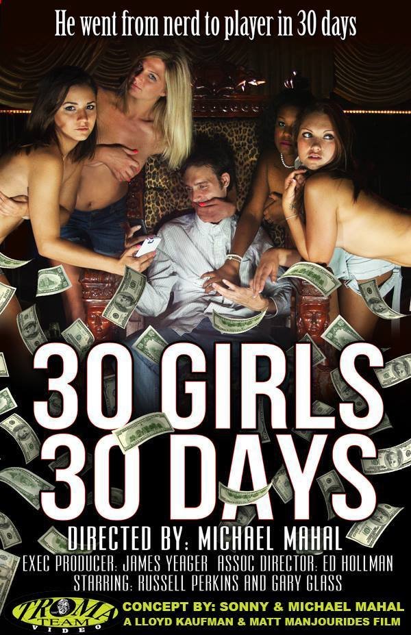 30 Girls 30 Days - Plakaty