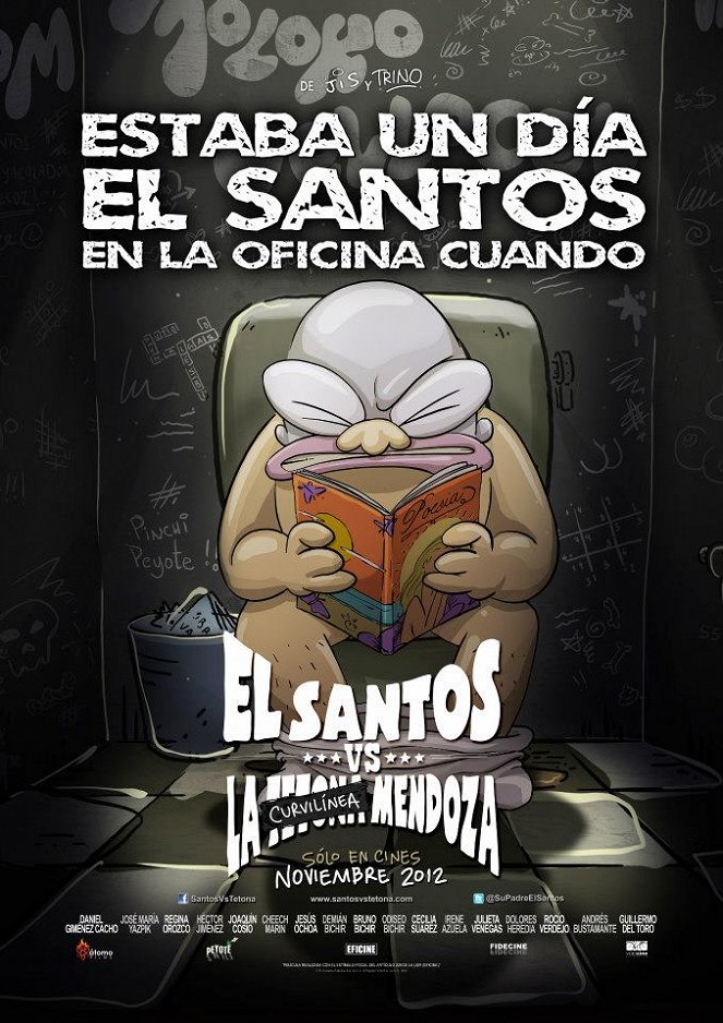 El santos VS la Tetona Mendoza - Plakate