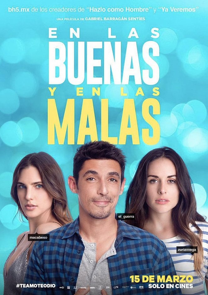 En las buenas y en las malas - Plakate