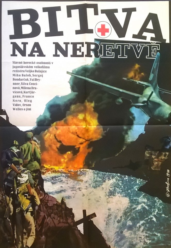 Bitva na Neretvě - Plakáty