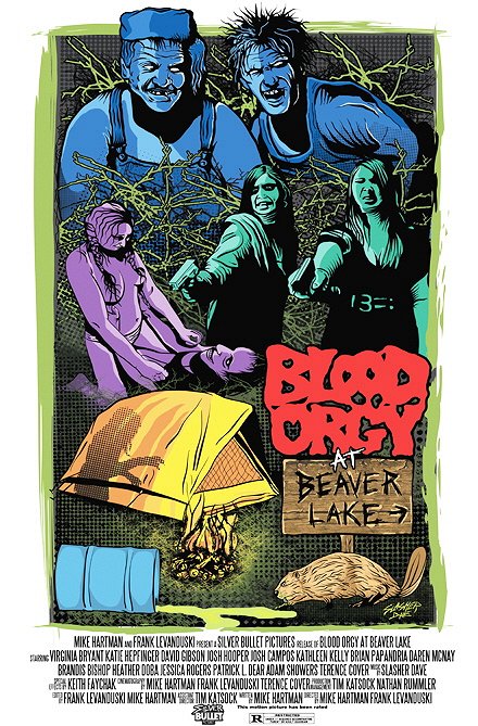Blood Orgy at Beaver Lake - Cartazes