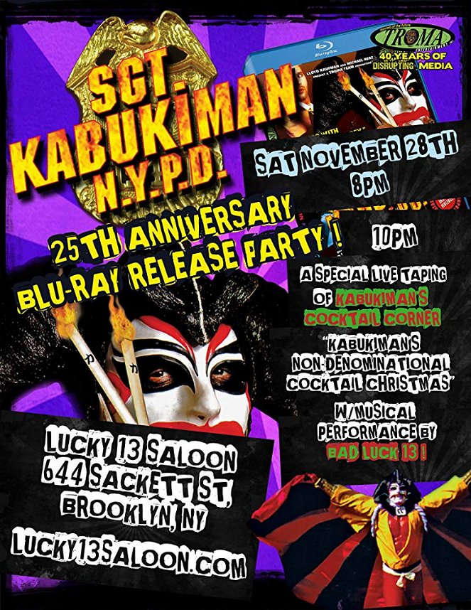 Kabukiman's Non-denominational Holiday Extravaganza - Plakate