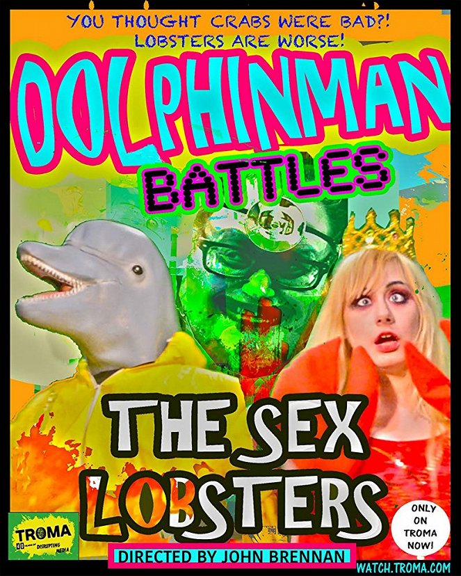 Dolphinman Battles the Sex Lobsters - Cartazes