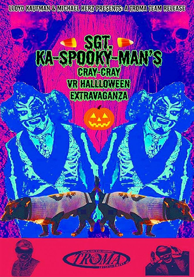 Sgt. Ka-Spooky-Man’s Cray-Cray VR Halloween Extravaganza - Plakaty