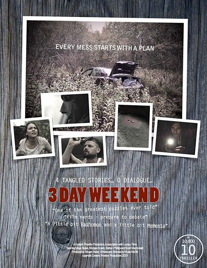 3 Day Weekend - Plakate