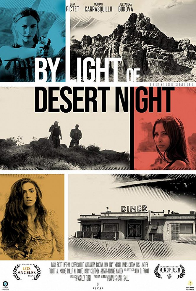 By Light of Desert Night - Affiches