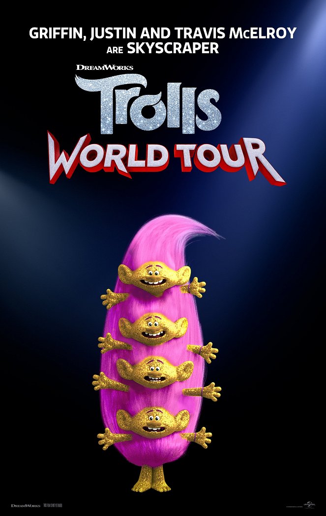 Trolls 2: Gira mundial - Carteles