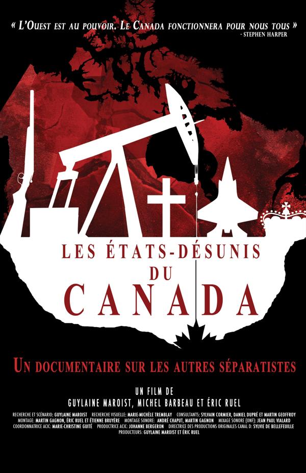 Les États-Désunis du Canada - Posters