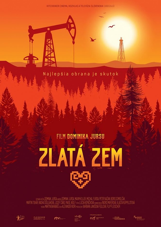 Zlatá zem - Affiches