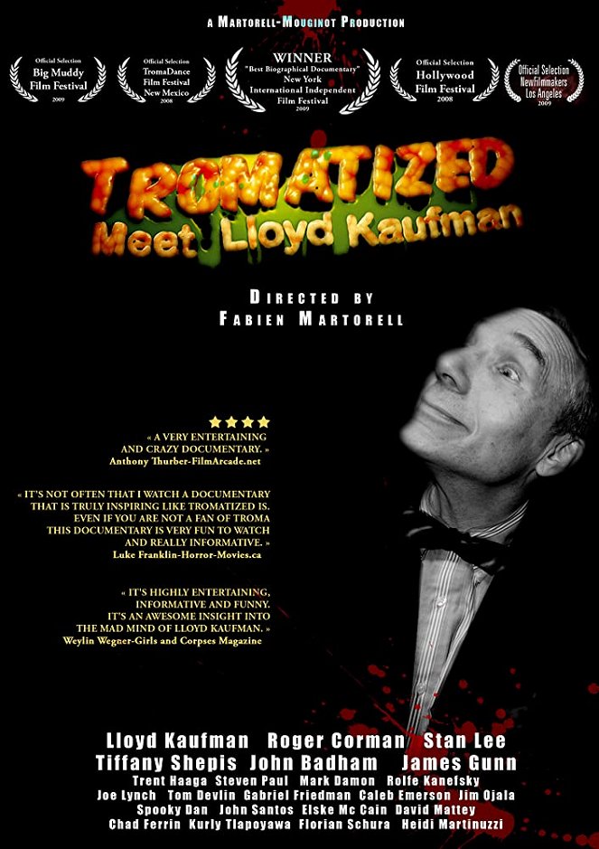 Tromatized: Meet Lloyd Kaufman - Posters