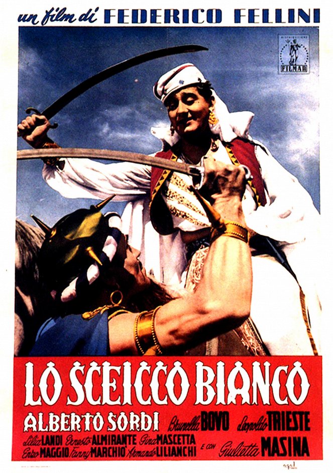 Lo sceicco bianco - Posters
