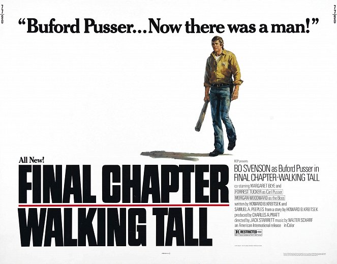 Final Chapter: Walking Tall - Plakátok