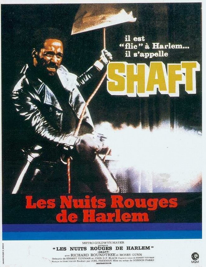 Shaft, les nuits rouges de Harlem - Affiches