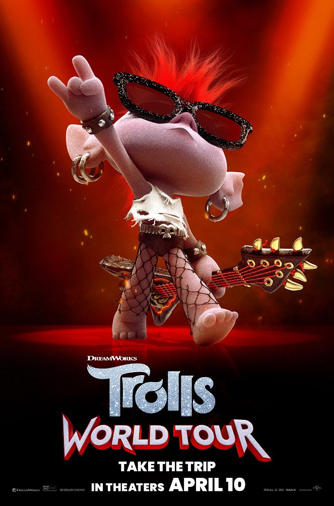 Trollové: Světové turné - Plakáty