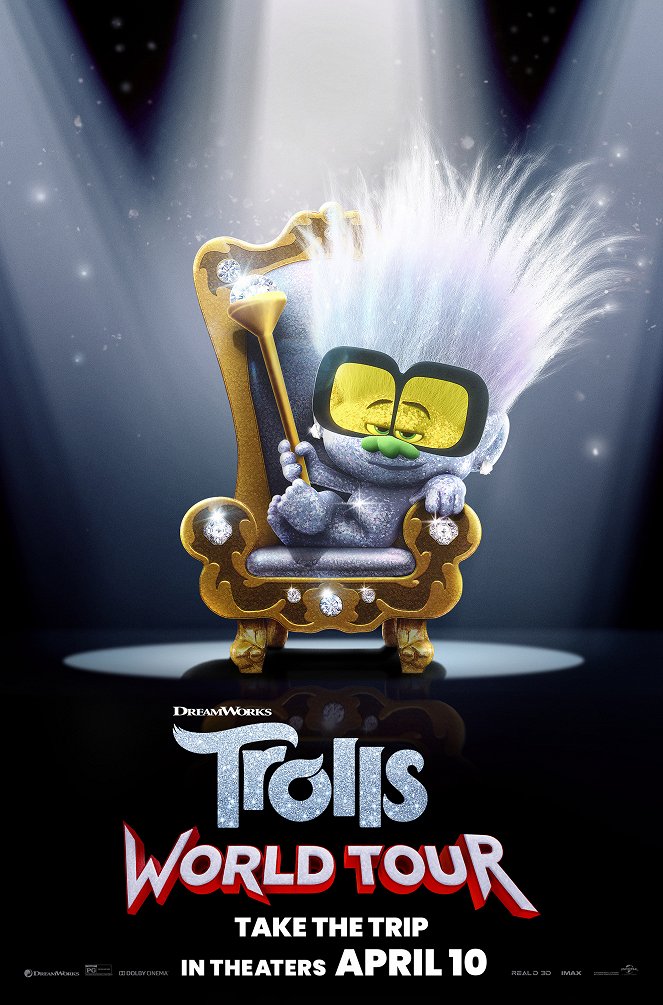 Les Trolls 2 : Tournée mondiale - Affiches