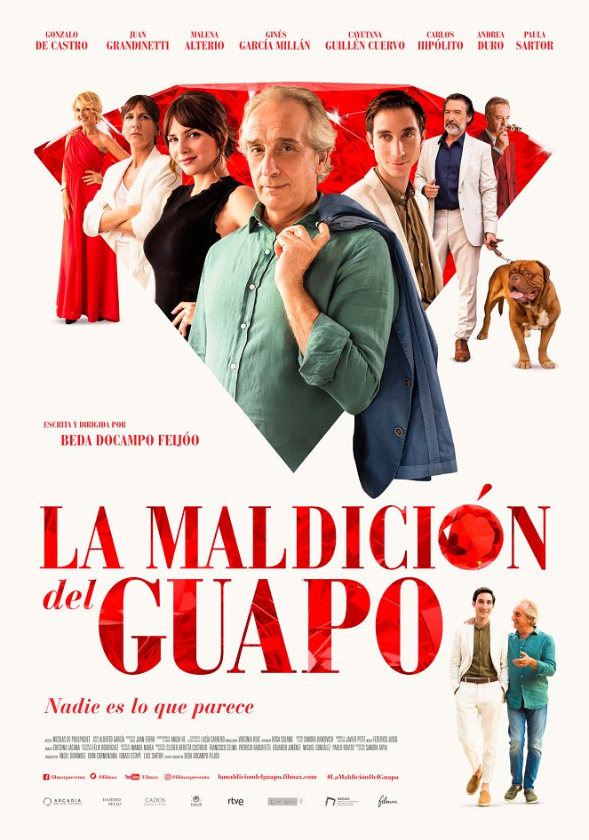 La maldición del guapo - Plakáty