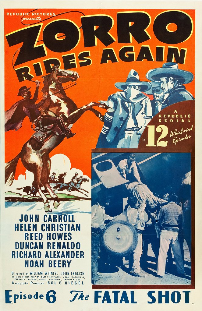 Zorro Rides Again - Posters