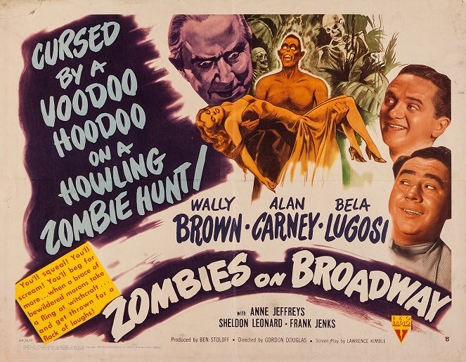 Zombies on Broadway - Posters