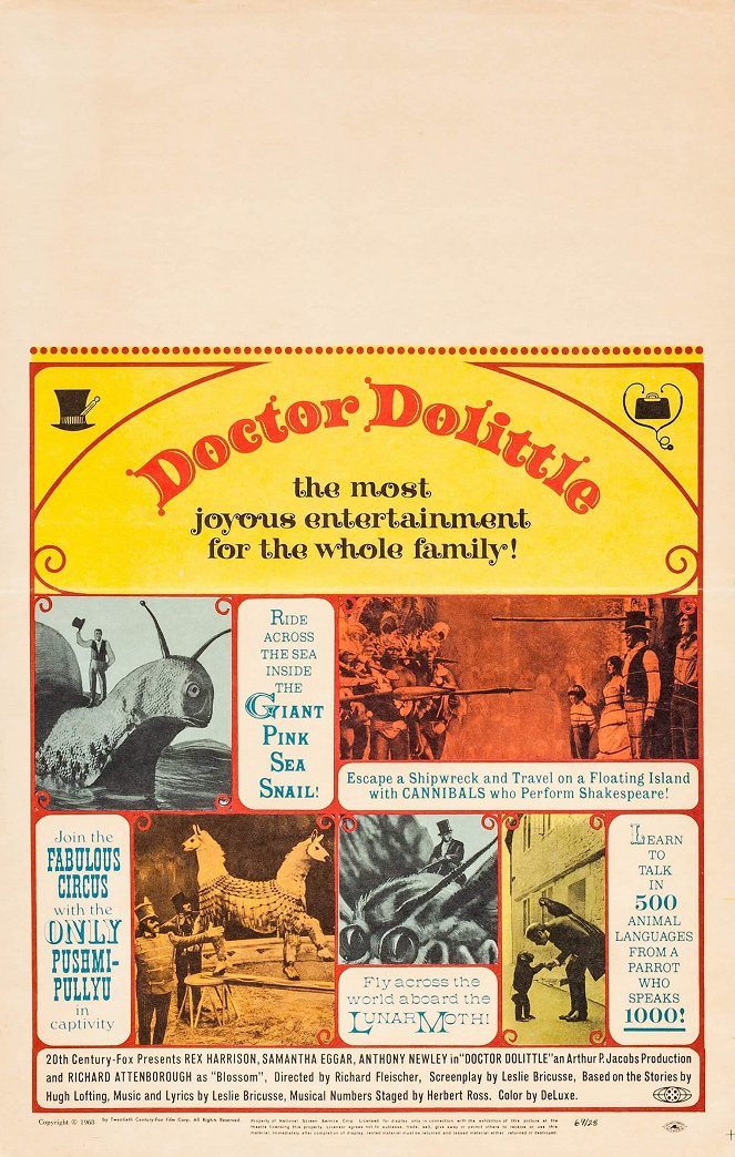 Doktor Dolittle - Plakaty