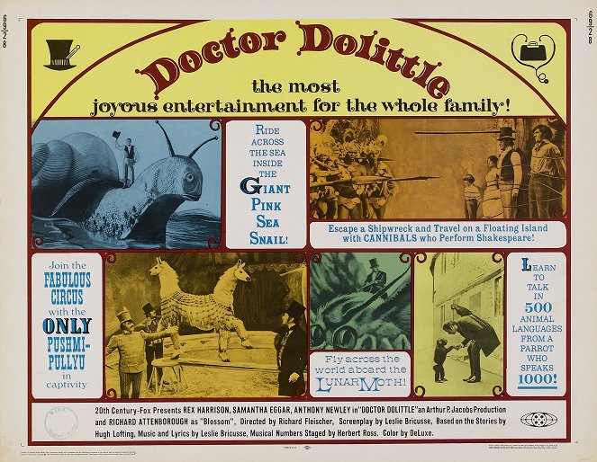 L'Extravagant docteur Dolittle - Affiches