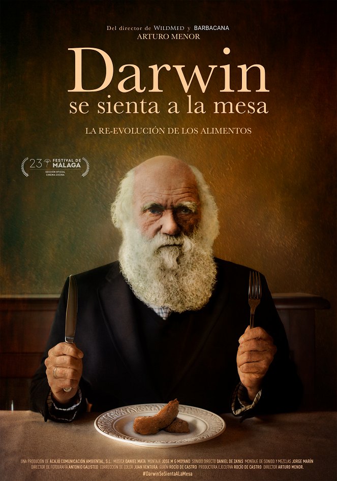 Darwin se sienta a la mesa - Plagáty