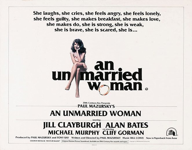 An Unmarried Woman - Posters