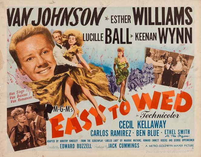 Easy to Wed - Carteles