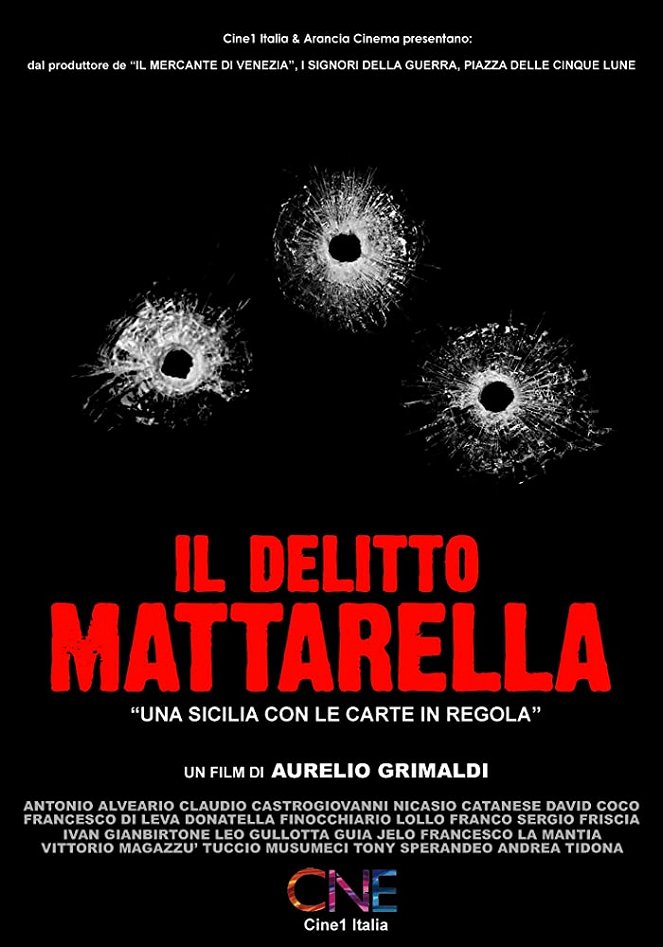 Il delitto Mattarella - Cartazes
