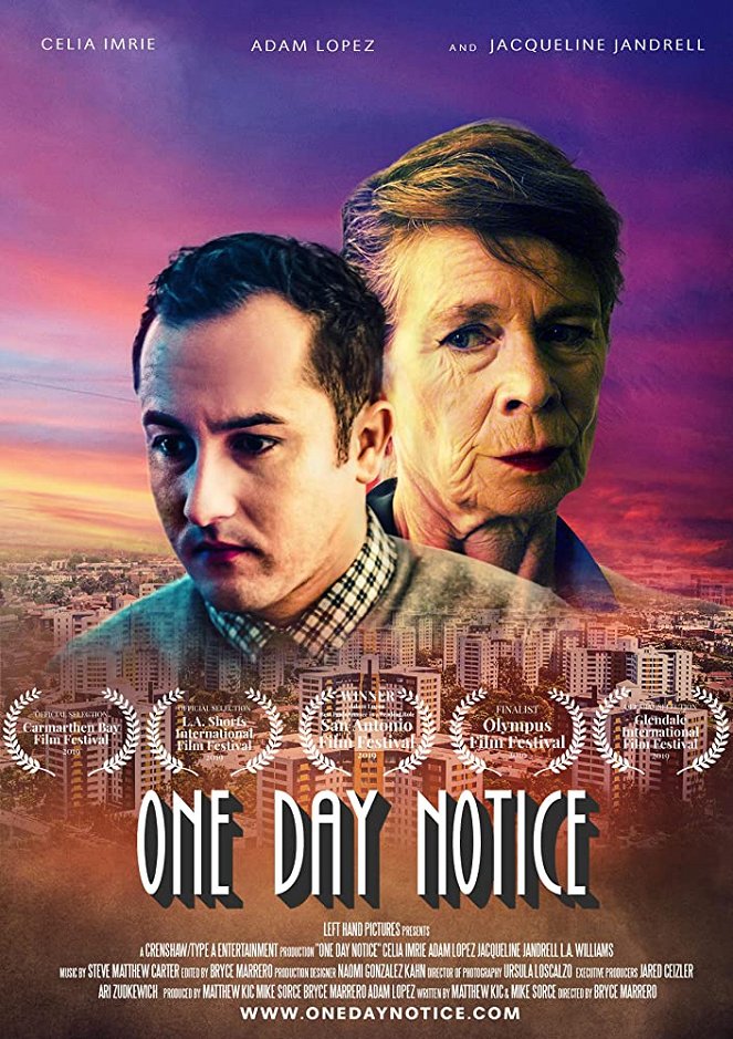One Day Notice - Affiches