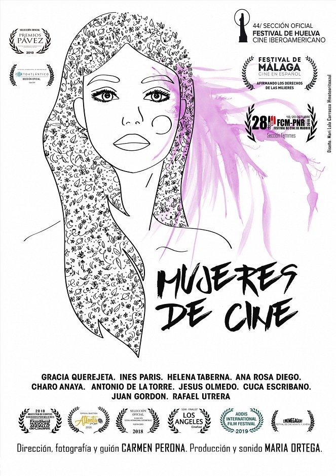 Mujeres de cine - Plakate