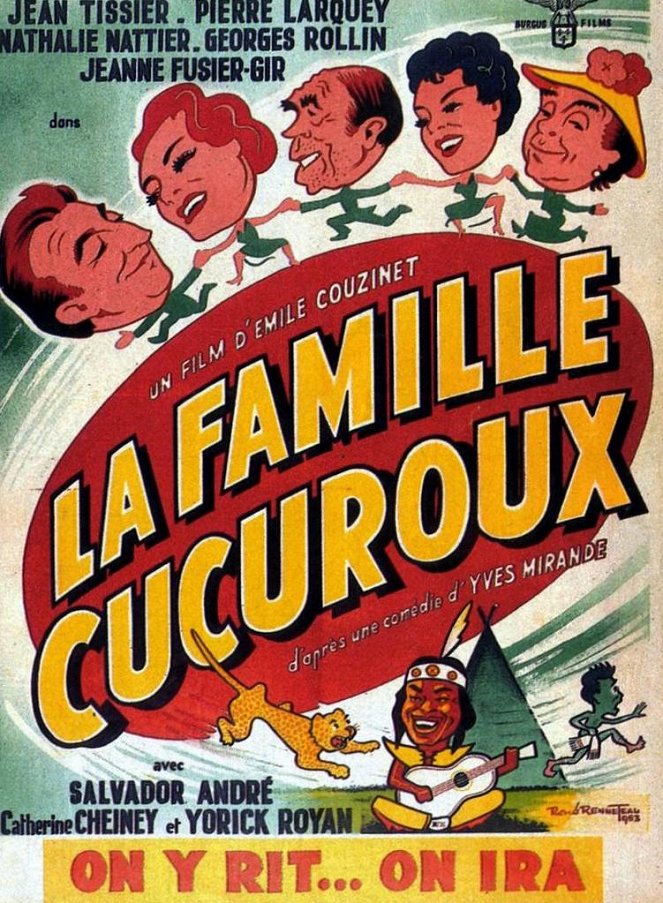 La Famille Cucuroux - Cartazes