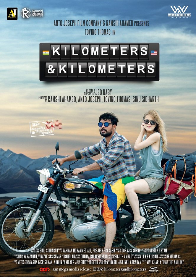 Kilometers and Kilometers - Affiches