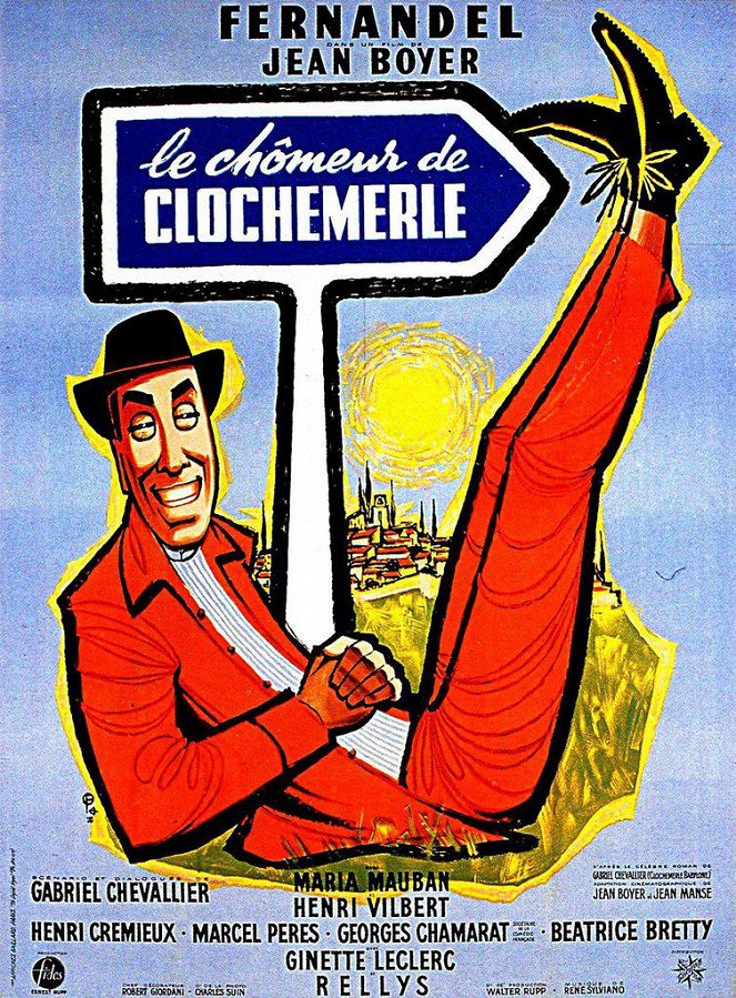 Le Chômeur de Clochemerle - Affiches