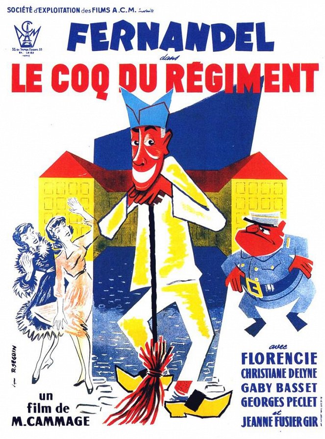 Le Coq du régiment - Plakate