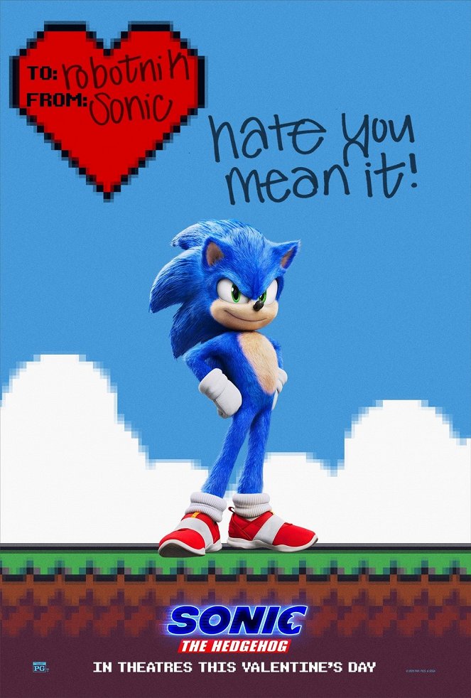 Ježko Sonic - Plagáty