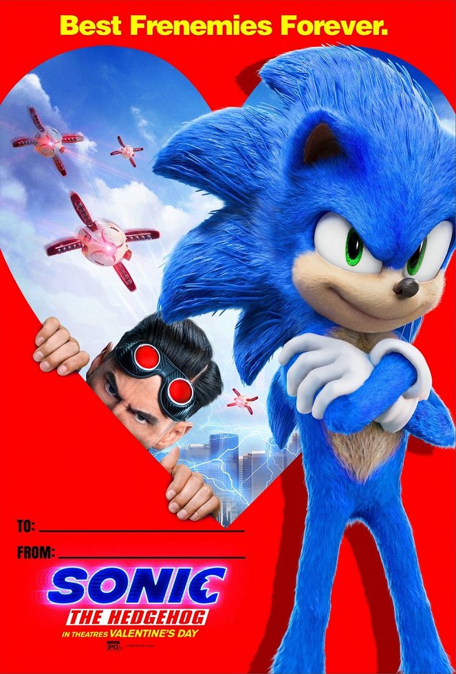 Sonic la película - Carteles